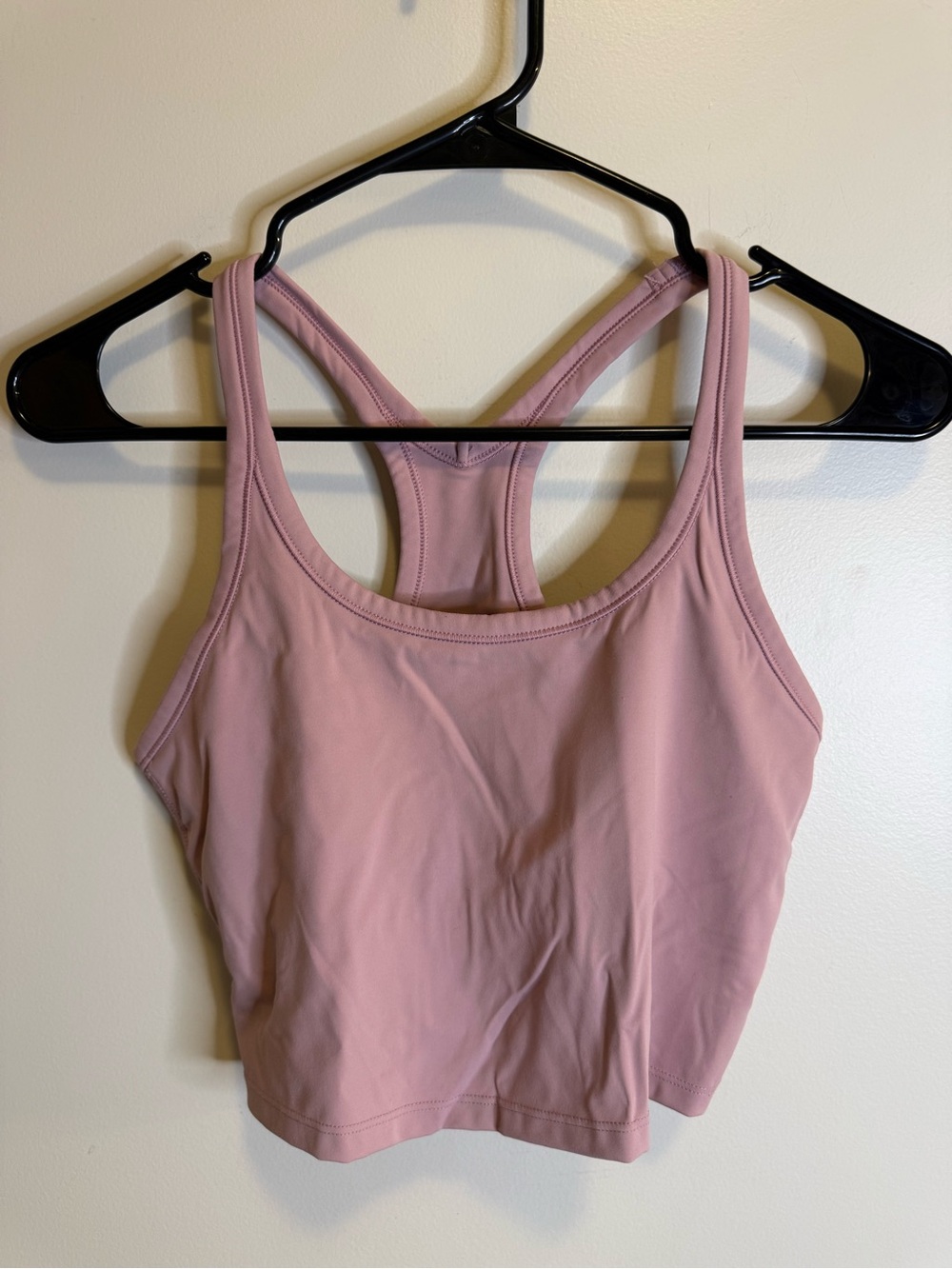 Racerback Cropped Tank Top